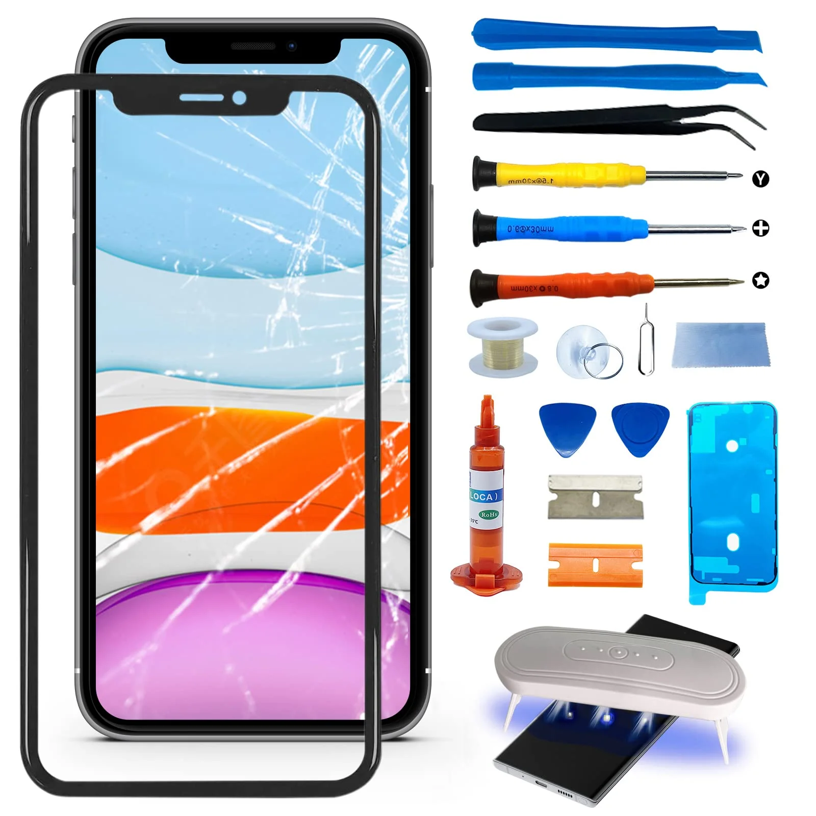 Fix Crack Screen iPhone